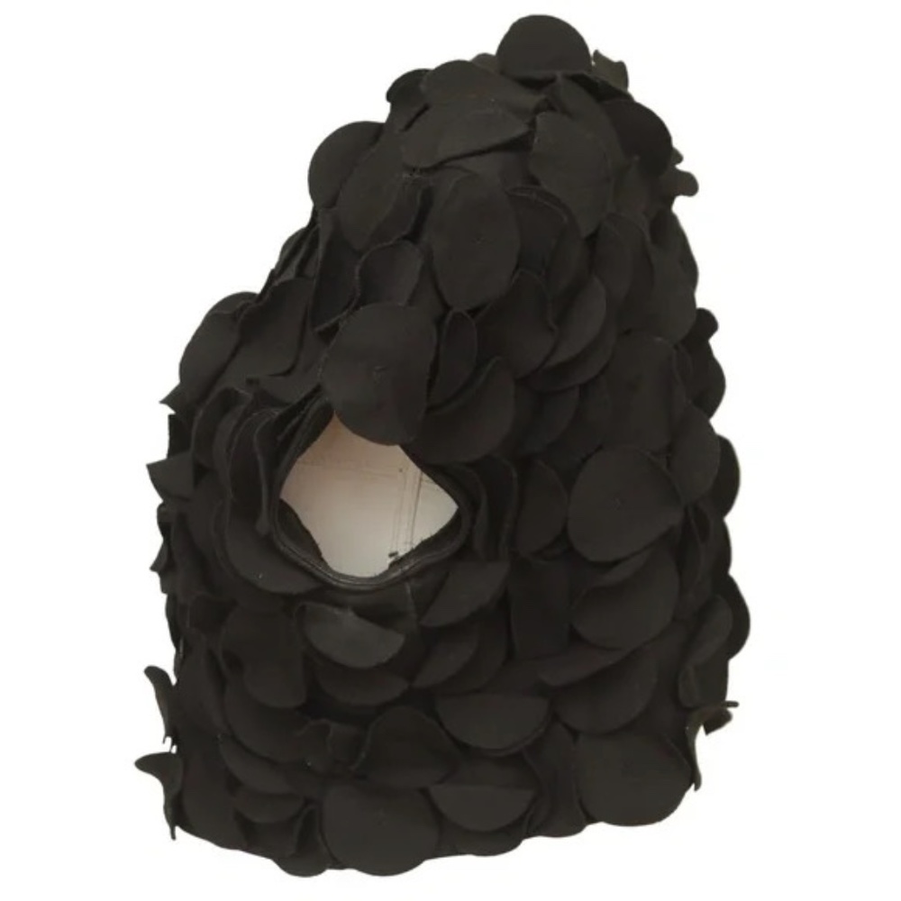 JOSIE NATORI Black Vest Cape Cardigan Front Hook Sz M - Picture 5 of 8